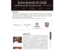 Tablet Screenshot of jemsjewelsandgold.com